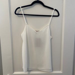 NWT Boden White Silk Cami Size 4
